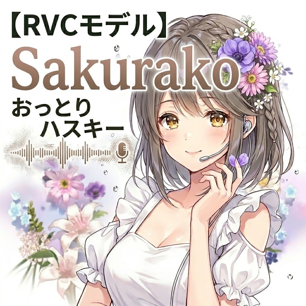 【RVC v2モデル】Sakurako