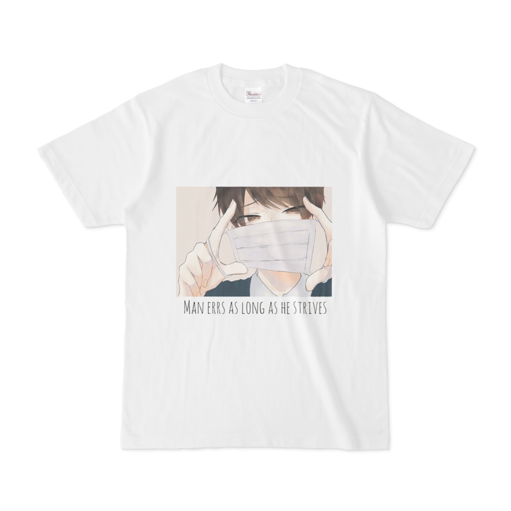 Tシャツ マスク男子2