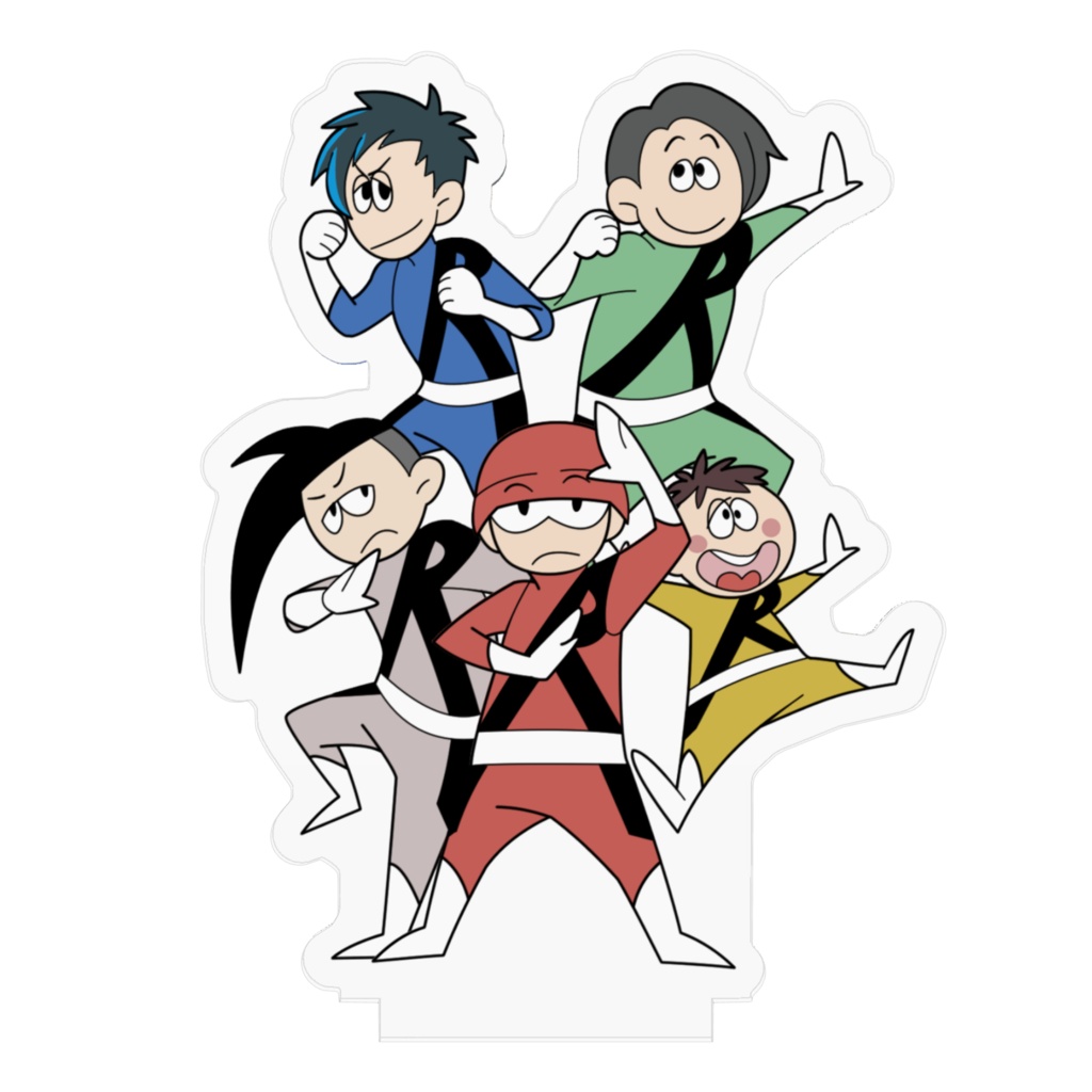 スーパー老害戦隊集合アクスタ