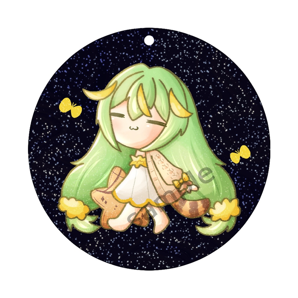 パジャマゆずのおやすみアクキー