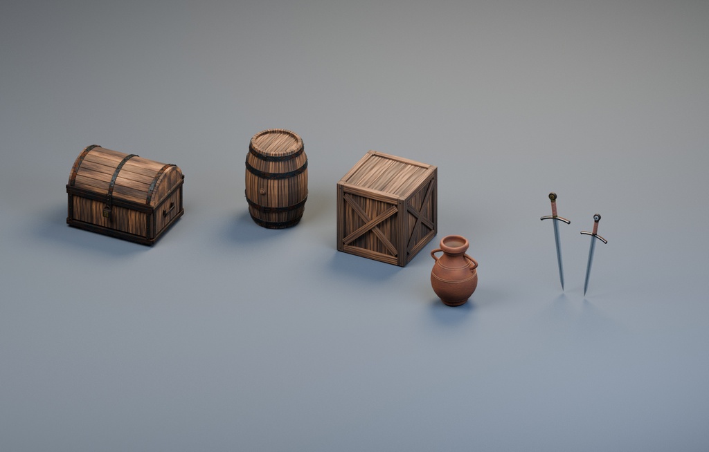 Fantasy Dungeon | ファンタジーダンジョン3Dモデル