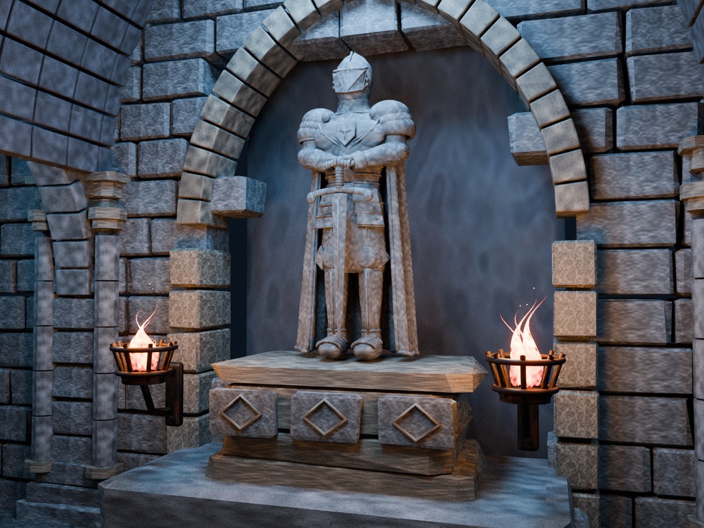 Fantasy Dungeon | ファンタジーダンジョン3Dモデル