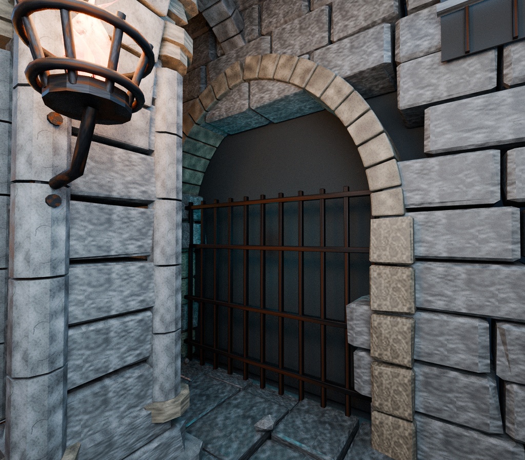Fantasy Dungeon | ファンタジーダンジョン3Dモデル