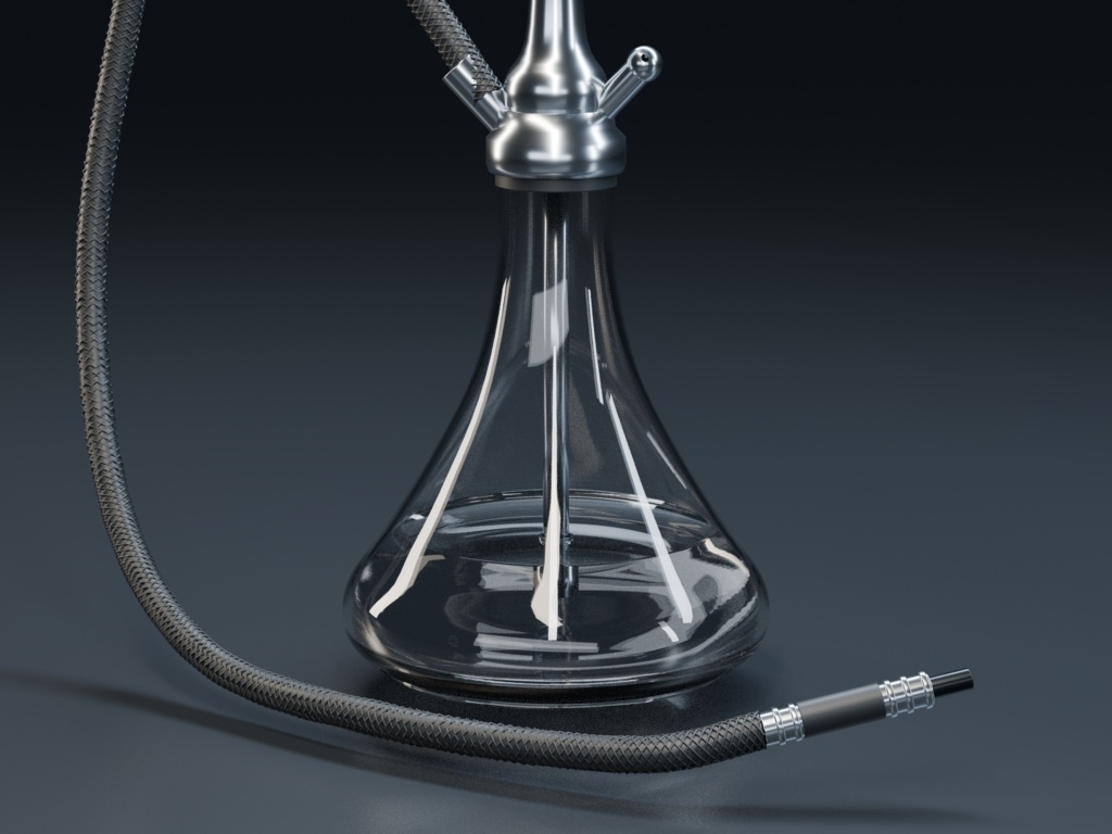Shisha Atelier|シーシャ台6種 3Dモデル【Blender / GLB】