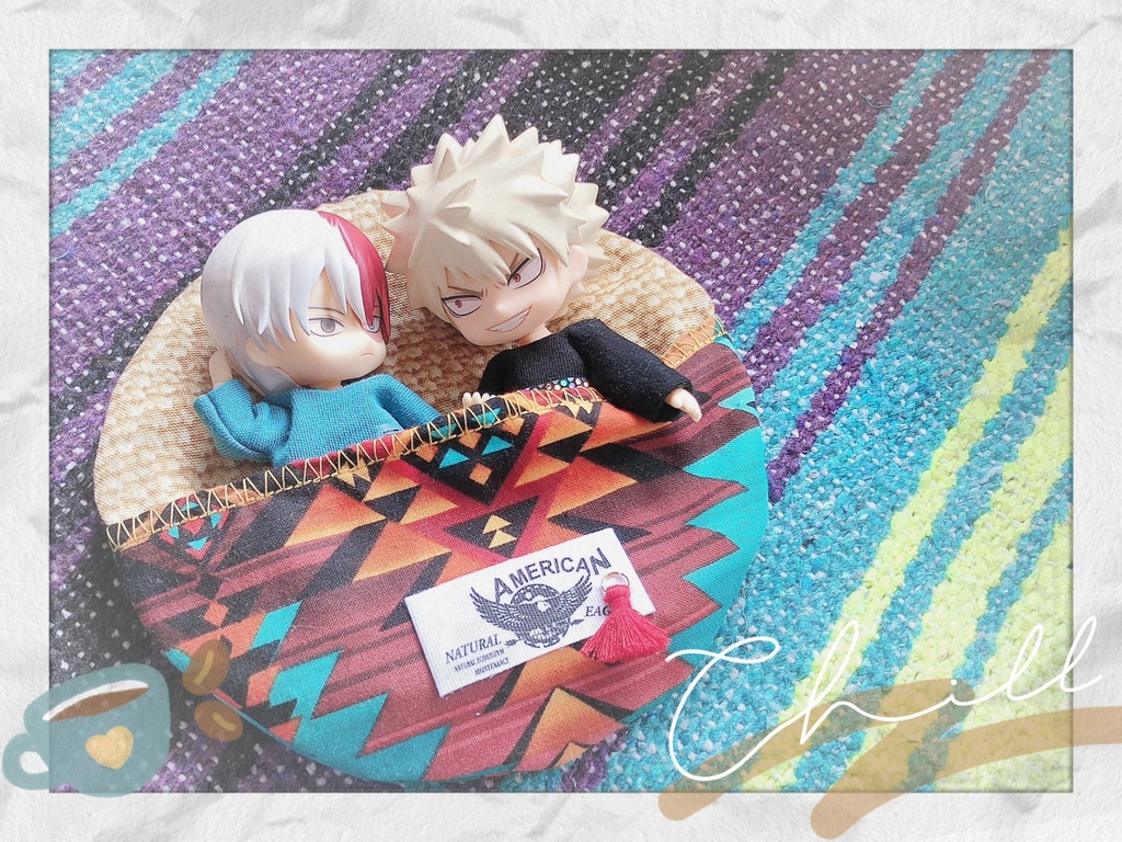 colorful CAP&ラグ&ドール