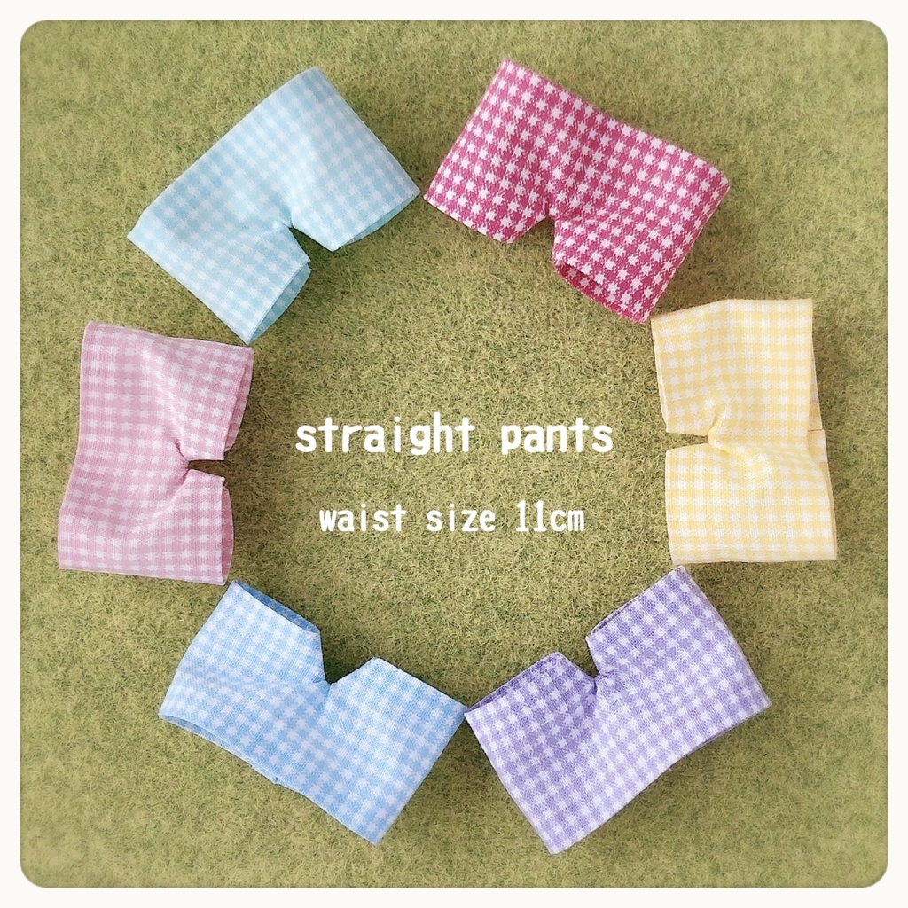 ▶︎BC/L straight pants