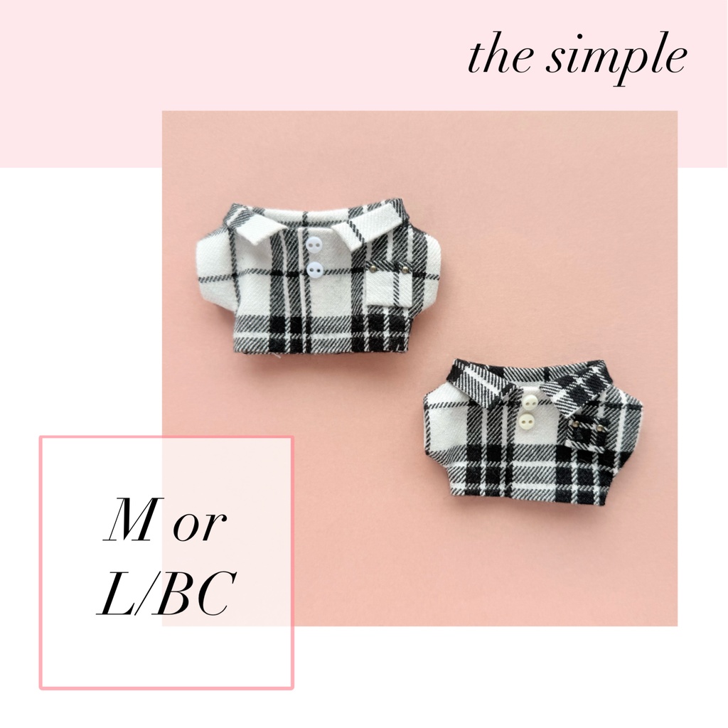 FLANNELCHECKSHIRT the simple