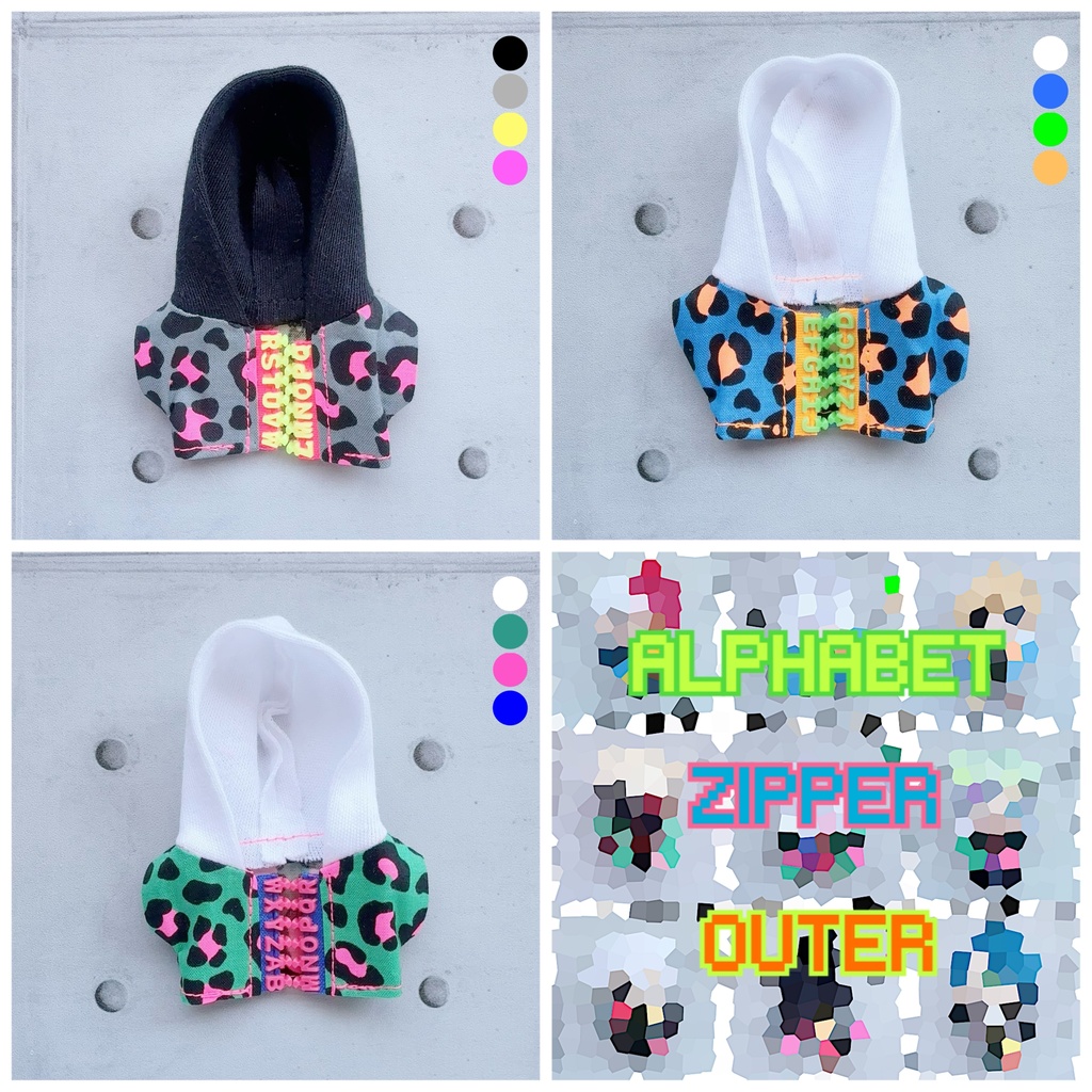 ALPHABET ZIPPER OUTER