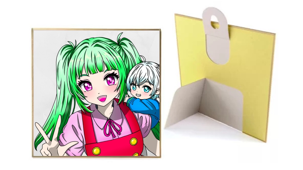 ミニ色紙【キサ🐇】