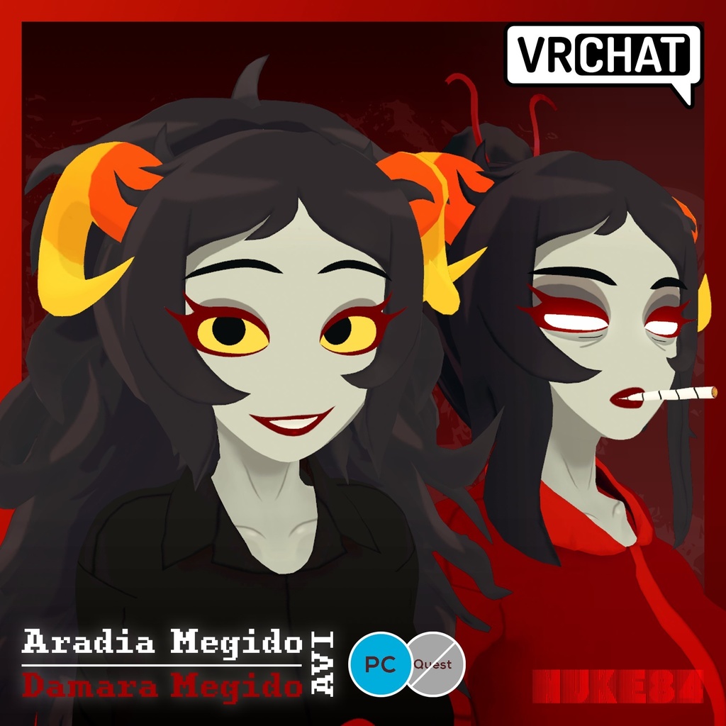 Aradia~Damara Megido - アラジア・メギド & ダマラ・メギド [VR Chat PC]