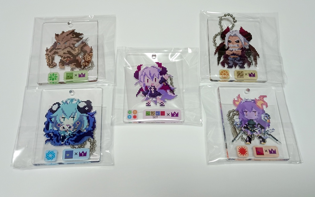 【受注生産予約】『デモンズ・コンクエスト』キャラクターアクリルカード