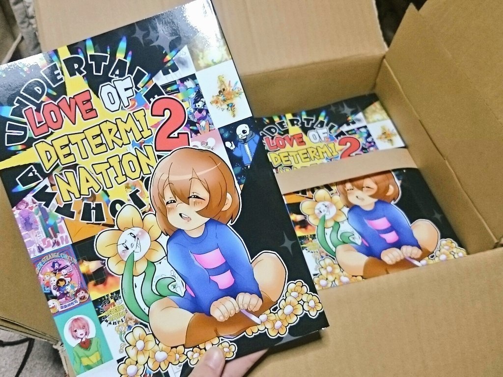 UNDERTALE合同誌「LOVE OF DETERMINATION」1&2 - たわし寿司.BOOTH - BOOTH