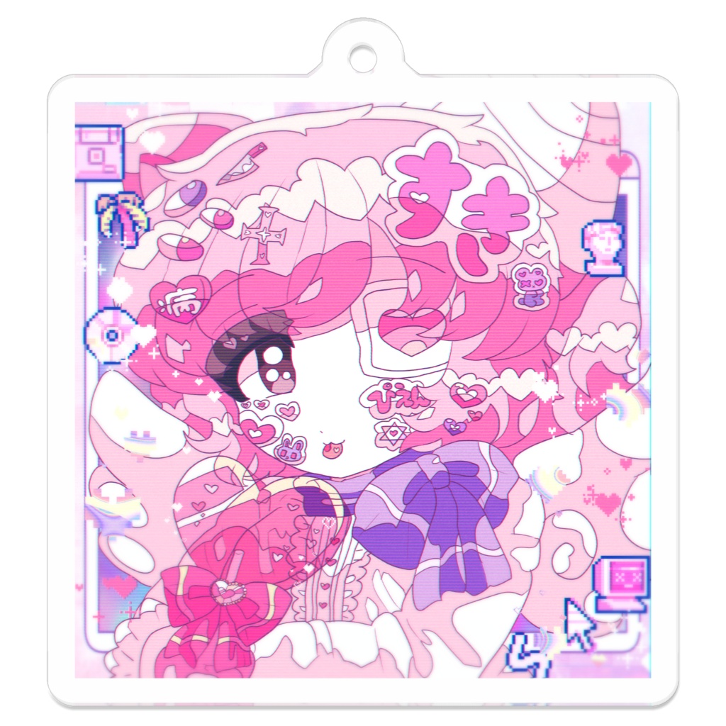 マカロン Love Candy アクリルキーホルダー