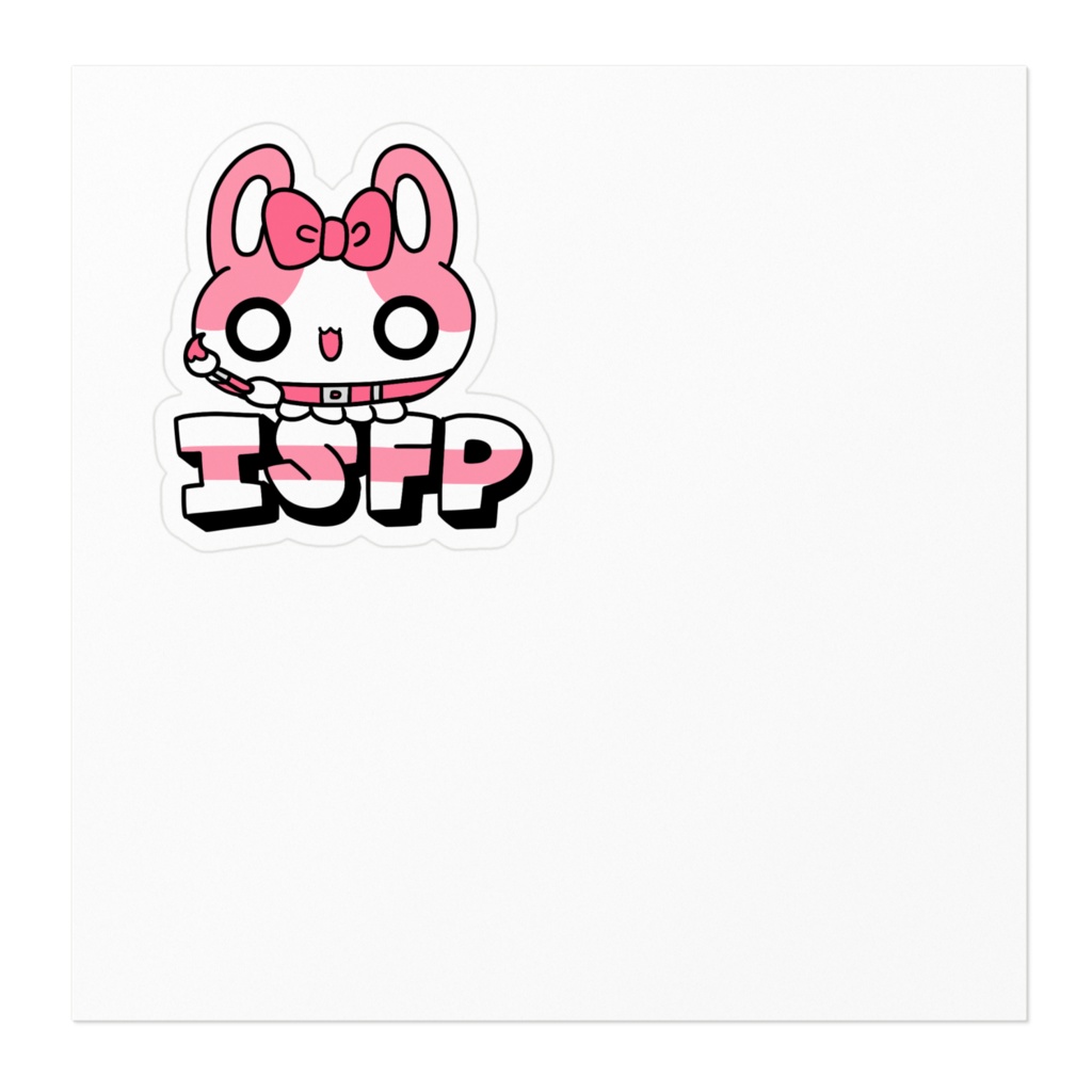 16性格タコちゃんず ISFP ステッカーミニ