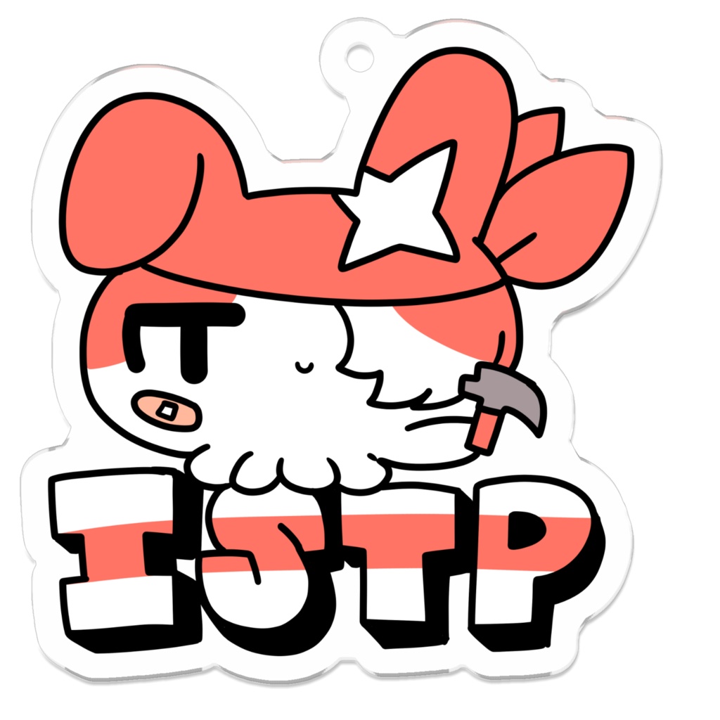 16性格タコちゃんず ISTP アクリルキーホルダー