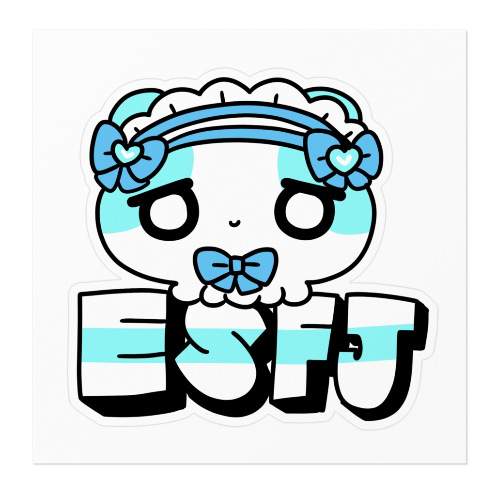 16性格タコちゃんず ESFJ ステッカー