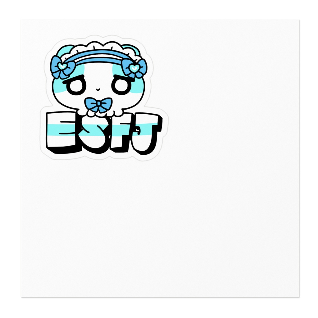 16性格タコちゃんず ESFJ ステッカーミニ