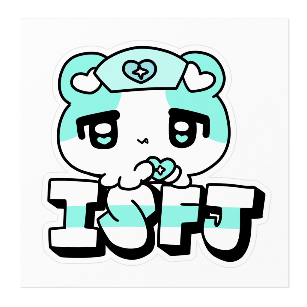 16性格タコちゃんず ISFJ ステッカー