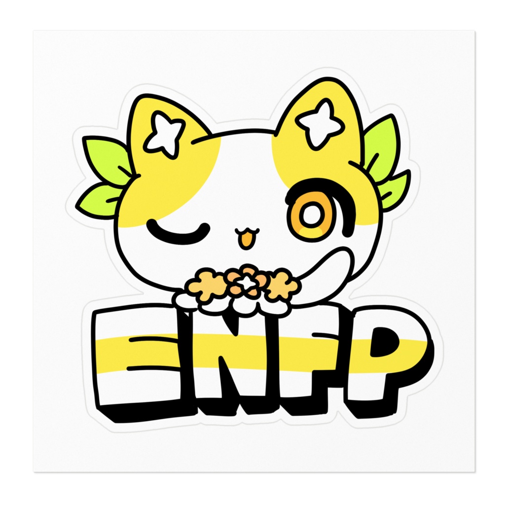 16性格タコちゃんず ENFP ステッカー