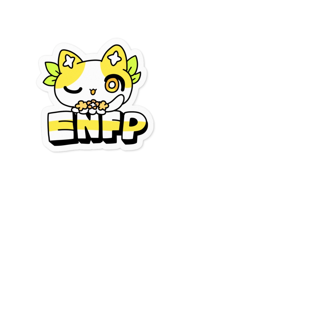 16性格タコちゃんず ENFP ステッカーミニ