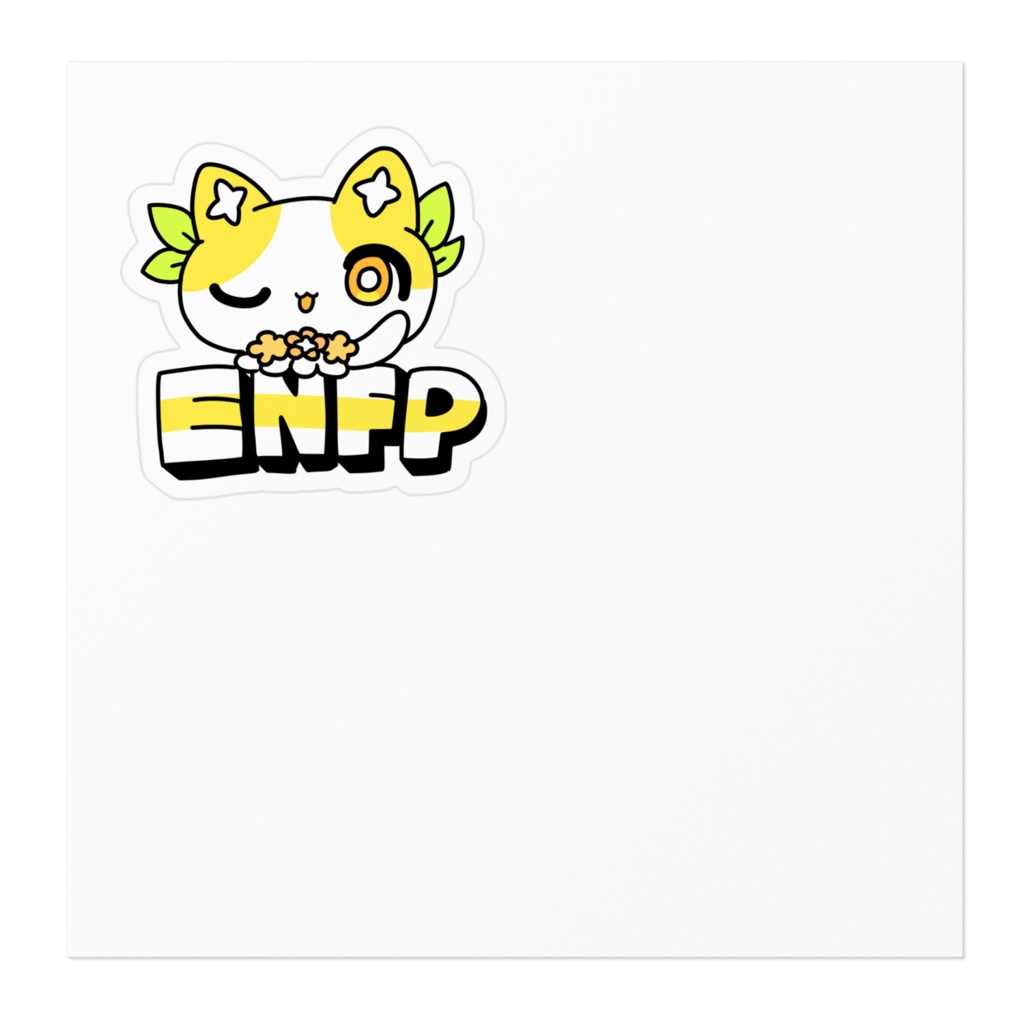 16性格タコちゃんず ENFP ステッカーミニ