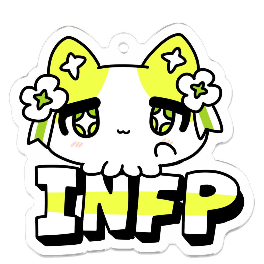 16性格タコちゃんず INFP アクリルキーホルダー