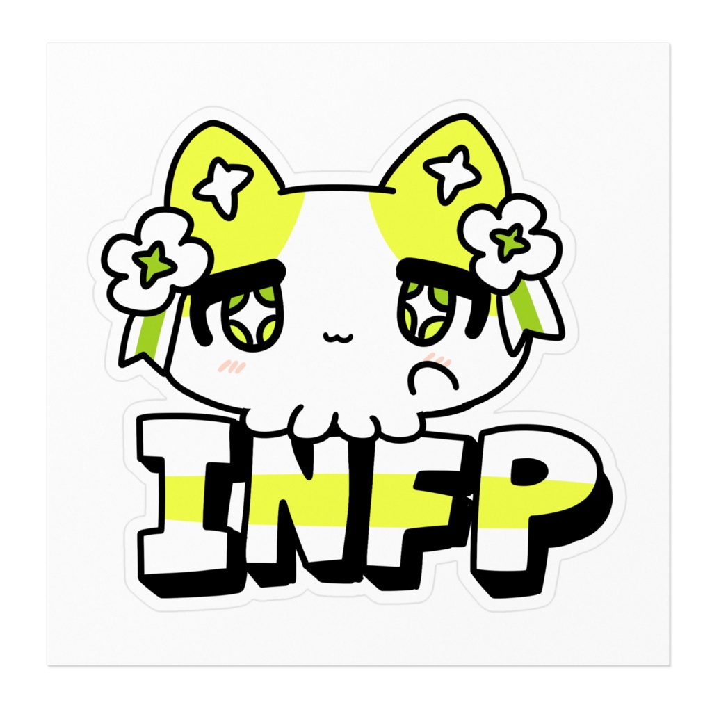 16性格タコちゃんず INFP ステッカー
