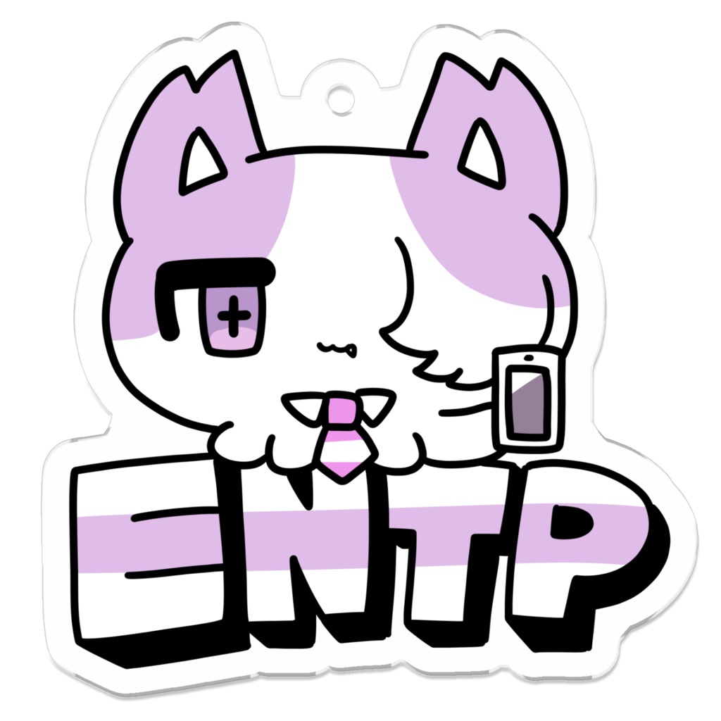 16性格タコちゃんず ENTP アクリルキーホルダー