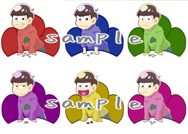 おそ松さんラミカストラップ