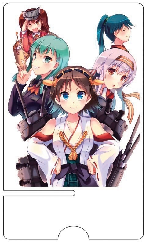 「比叡」「翔鶴」「鈴谷」「龍驤」「鳳翔」アクリルスマホスタンド