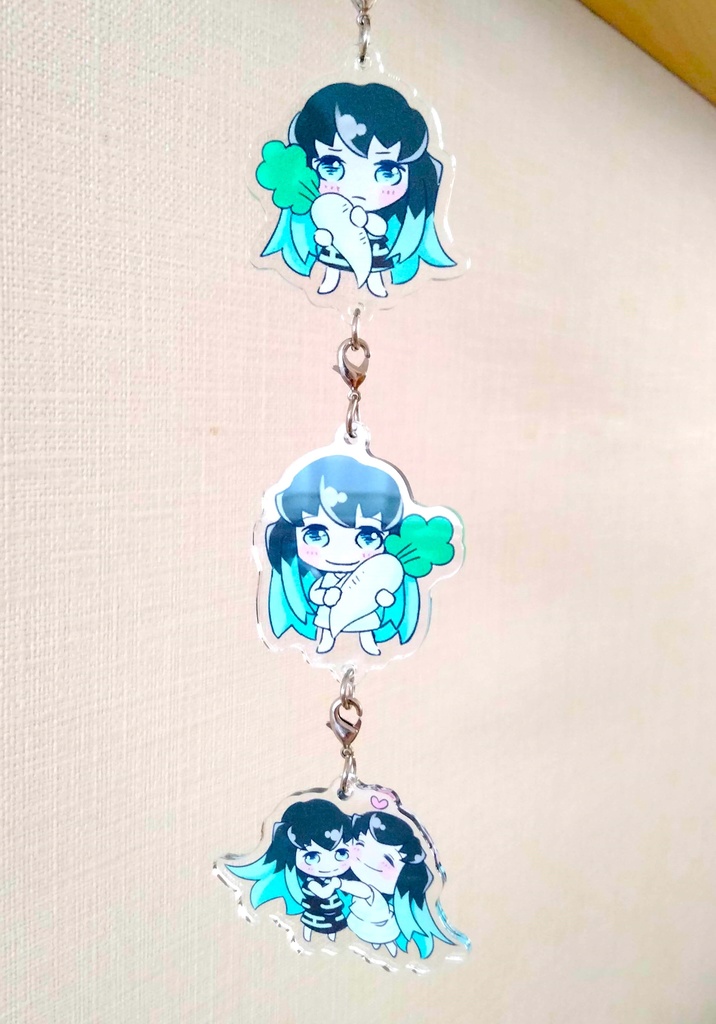 つながるアクキーツインズ