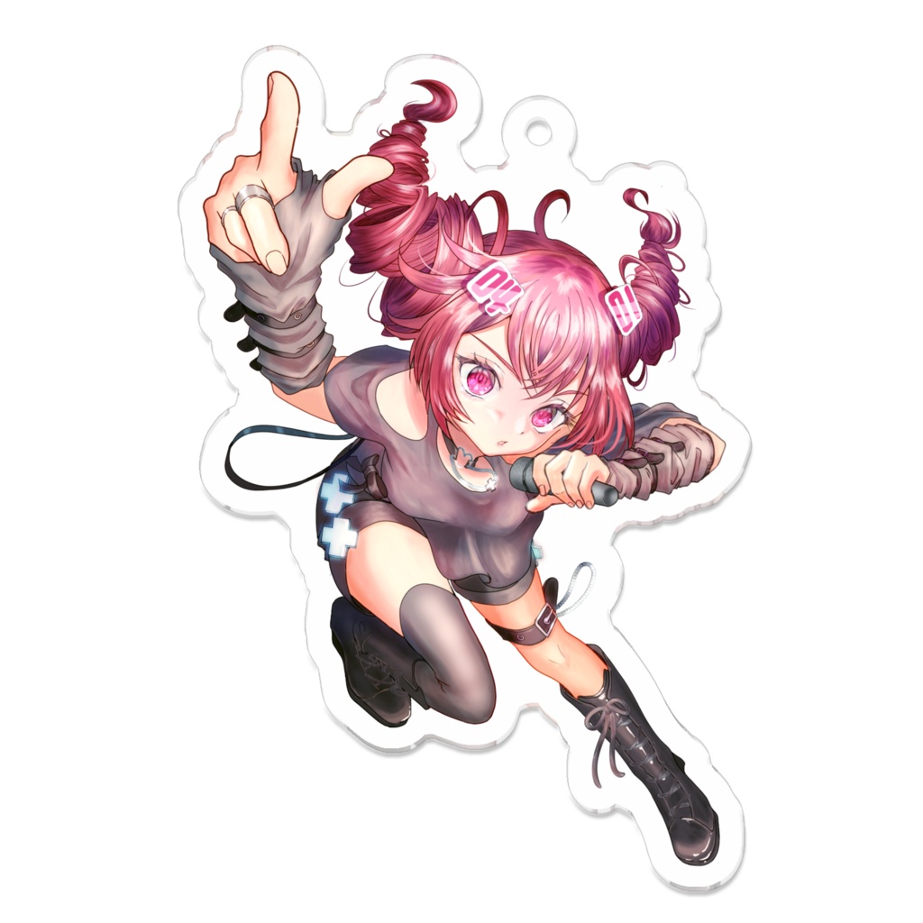 重音テト　アクリルキーホルダー