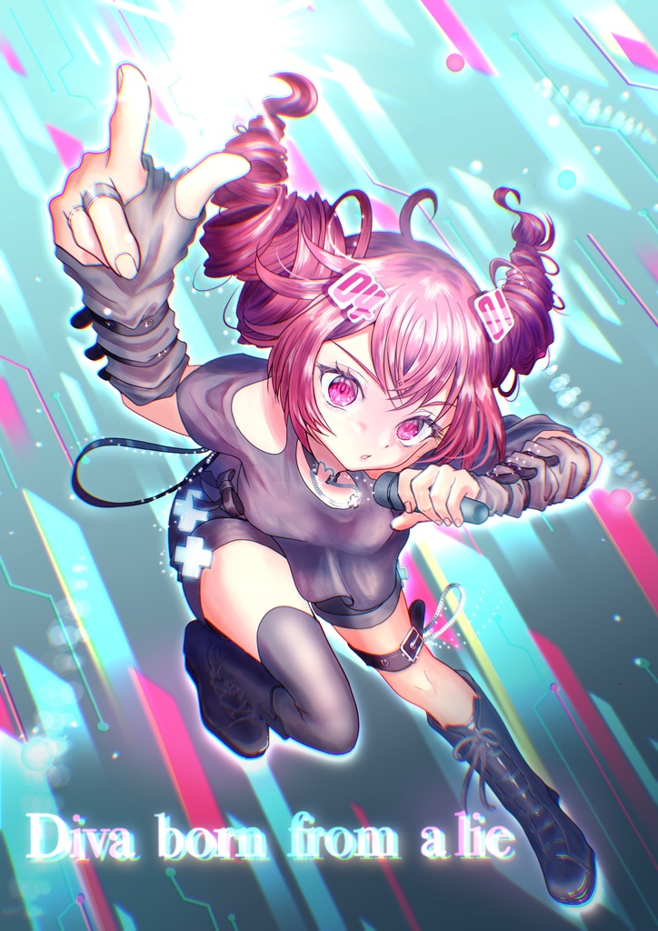 重音テト　ミニ色紙