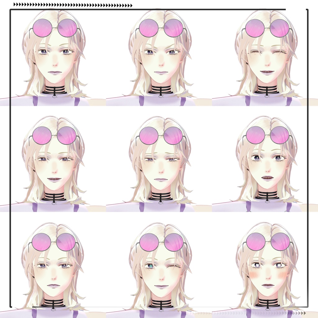 オリジナル3Dアバター▵シマCyma▵