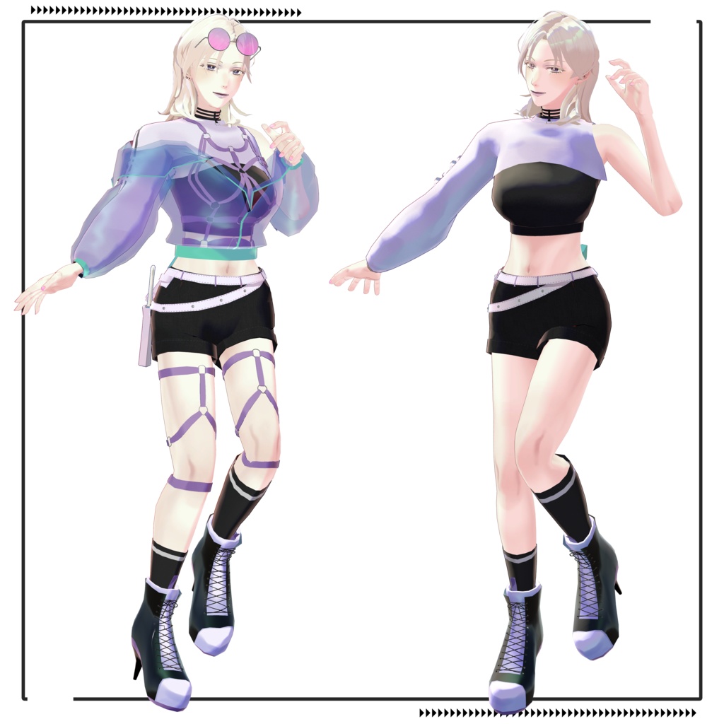 オリジナル3Dアバター▵シマCyma▵