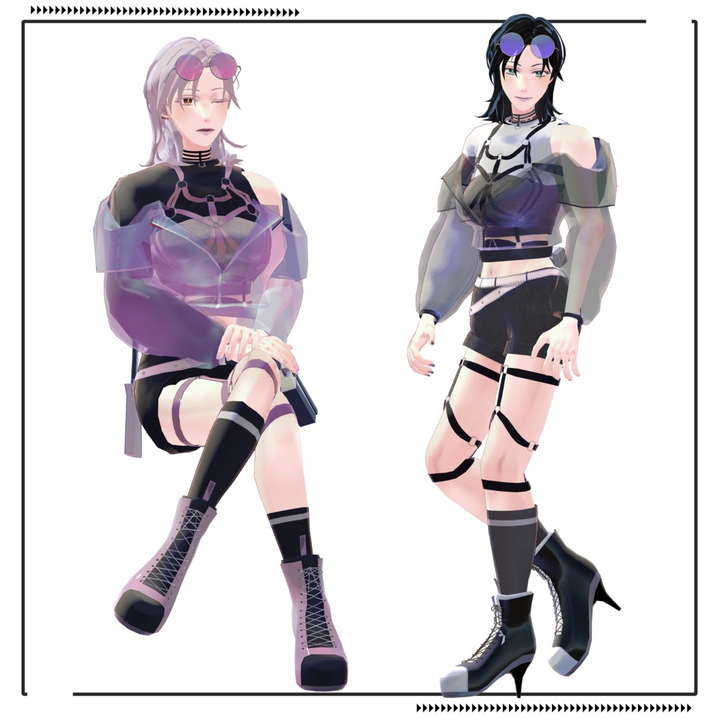 オリジナル3Dアバター▵シマCyma▵