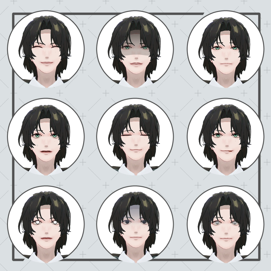 オリジナル3Dアバター Tsurugiツルギ♠