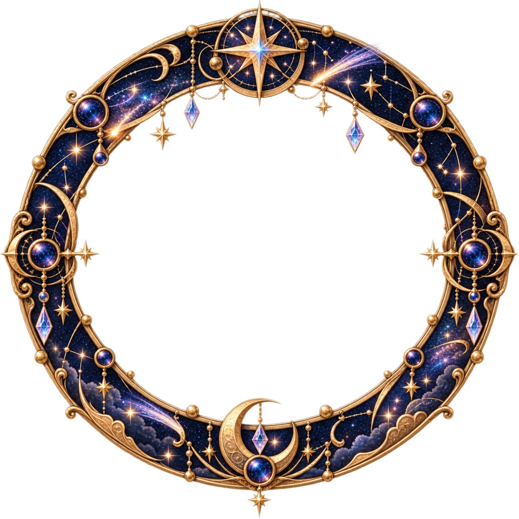 【全9点セット】月と星の研究室|壁紙3枚+アイコンリング6種
