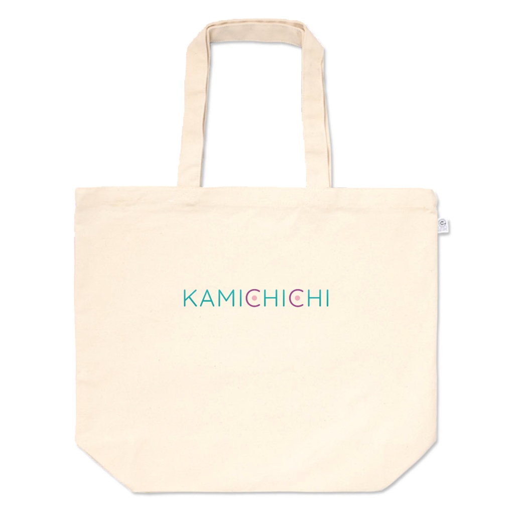 【KAMICHICHI】オフィシャルロゴ　トートバック