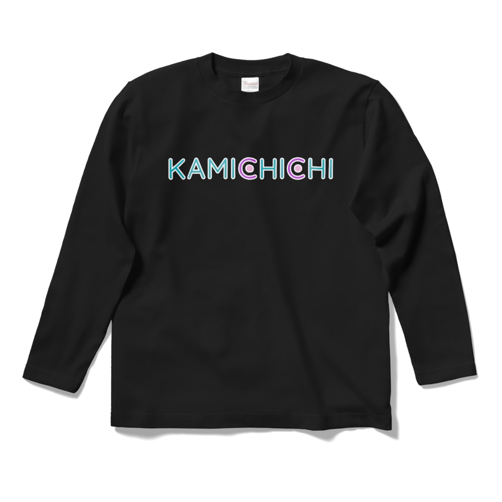KAMICHICHIオフィシャルロゴ ロングスリーブTシャツ
