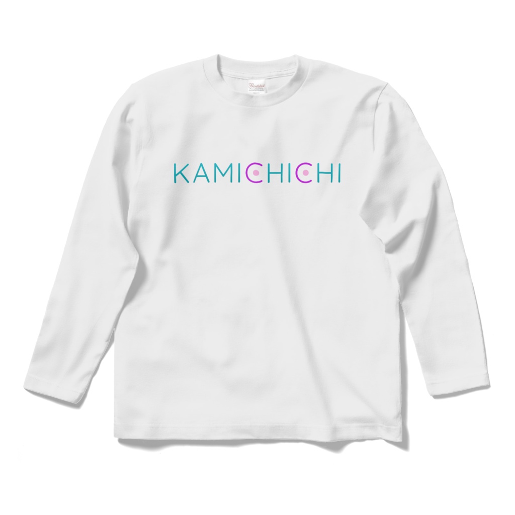 KAMICHICHIオフィシャルロゴ　ロングスリーブTシャツ