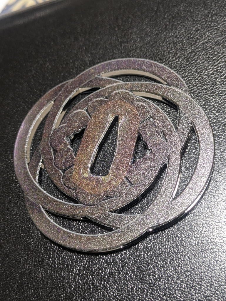 鍔型アクキー 刀剣乱舞