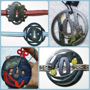 鍔型アクキー 刀剣乱舞