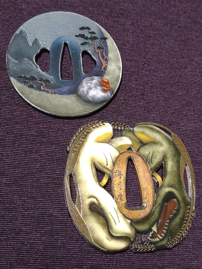 妖の鍔 アクリルキーホルダー