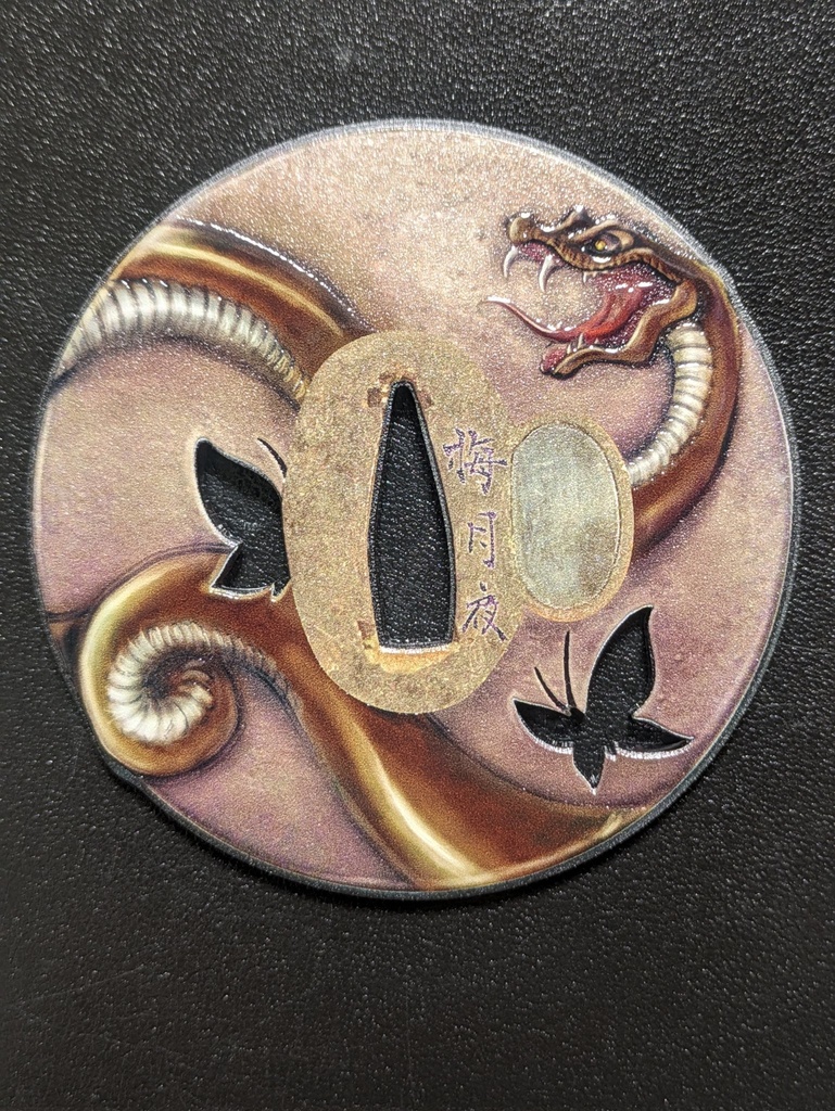 妖の鍔 アクリルキーホルダー