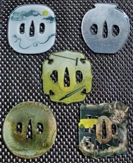 妖の鍔 アクリルキーホルダー