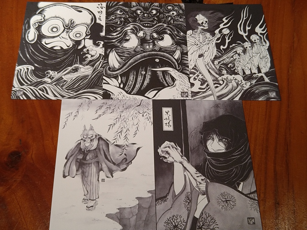 蘭陵亭子梅ポストカード