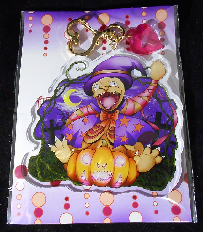 ハロウィン蒲田くんのアクリルキーホルダー エレクトリックマジカルパワー Booth