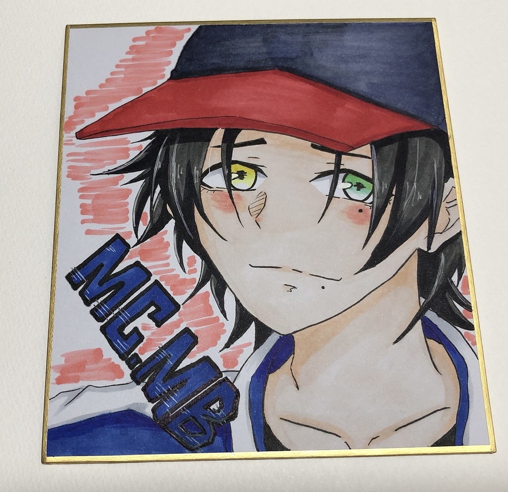 山田二郎 Buster Bros!!! ミニ色紙