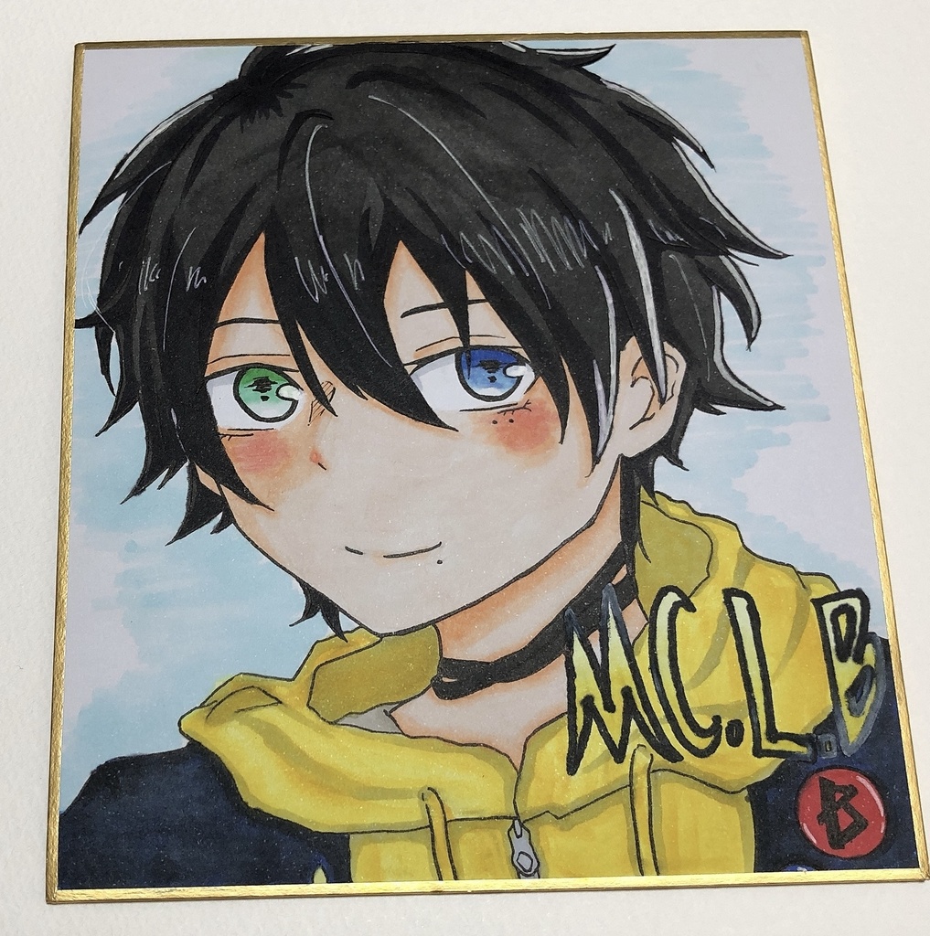 山田三郎 （Buster Bros!!!） ミニ色紙